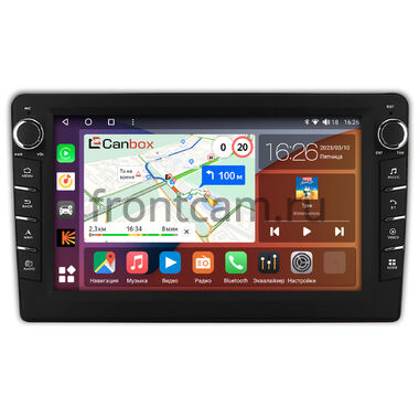 Citroen C2, C3, C3 Picasso (черная) Canbox H-Line 7832-9-091 на Android 10 (4G-SIM, 4/32, DSP, IPS) С крутилками