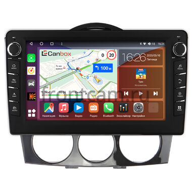 Mazda RX-8 2003-2008 Canbox H-Line 7832-9-1311 на Android 10 (4G-SIM, 4/32, DSP, IPS) С крутилками