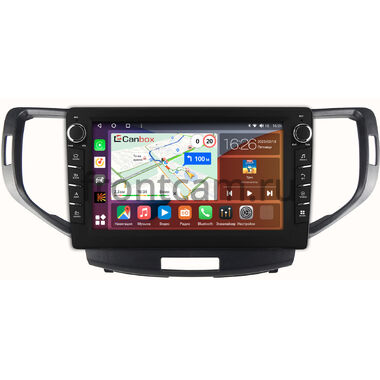 Honda Accord 8 (2007-2015) Canbox H-Line 7832-9-1358 на Android 10 (4G-SIM, 4/32, DSP, IPS) С крутилками