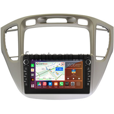 Toyota Highlander (U20), Kluger (XU20) 2000-2007 Canbox H-Line 7832-9-409 на Android 10 (4G-SIM, 4/32, DSP, IPS) С крутилками