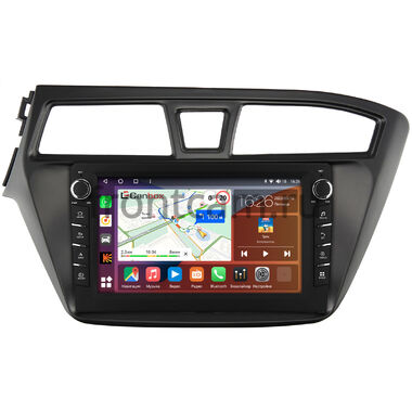 Hyundai i20 2 (2014-2018) Canbox H-Line 7832-9-578 на Android 10 (4G-SIM, 4/32, DSP, IPS) С крутилками