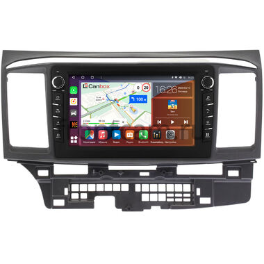 Mitsubishi Lancer 10 (2007-2017) Canbox H-Line 7832-9-MI113N на Android 10 (4G-SIM, 4/32, DSP, IPS) С крутилками