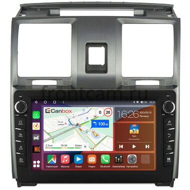 UAZ Patriot 2012-2016 Canbox H-Line 7832-9-UA006N на Android 10 (4G-SIM, 4/32, DSP, IPS) С крутилками