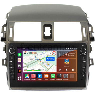 Toyota Corolla (E150) (2006-2013) Canbox H-Line 7832-9061 на Android 10 (4G-SIM, 4/32, DSP, IPS) С крутилками