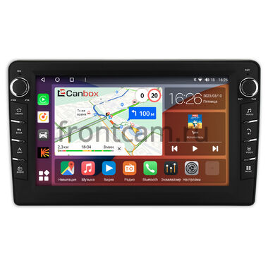 Ford Kuga, Fiesta, Fusion, Focus, Mondeo (черная) Canbox H-Line 7832-9159 на Android 10 (4G-SIM, 4/32, DSP, IPS) С крутилками