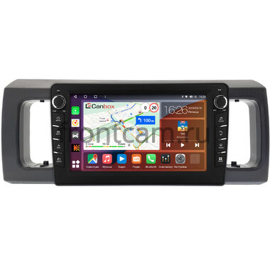 Suzuki Alto 2014-2024 (черная) Canbox H-Line 7833-9-256 на Android 10 (4G-SIM, 4/64, DSP, IPS) С крутилками