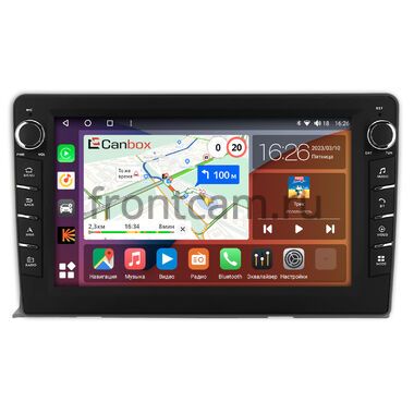 Toyota Isis 2004-2017 Canbox H-Line 7833-9-458 на Android 10 (4G-SIM, 4/64, DSP, IPS) С крутилками