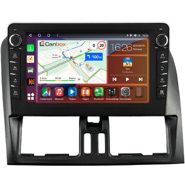 Volvo XC60 2008-2017 (матовая, темно-серая) Canbox H-Line 7833-9-788 на Android 10 (4G-SIM, 4/64, DSP, IPS) С крутилками