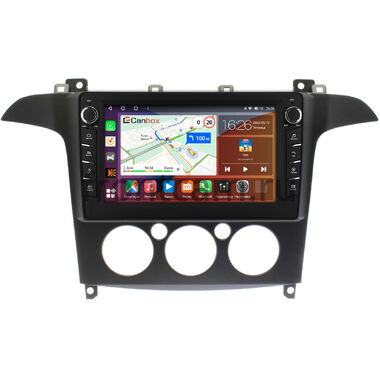 Ford S-Max, Galaxy 2 (2006-2015) (с кондиционером) Canbox H-Line 7833-9-FR098N на Android 10 (4G-SIM, 4/64, DSP, IPS) С крутилками