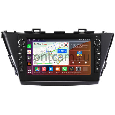 Toyota Prius Alpha (ZVW40, ZVW41) 2011-2014 (правый руль) Canbox H-Line 7833-9-TO296N на Android 10 (4G-SIM, 4/64, DSP, IPS) С крутилками