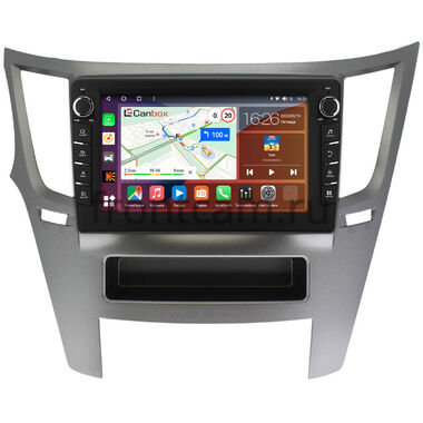 Subaru Legacy 5, Outback 4 (2009-2014) (серая, левый руль) Canbox H-Line 7833-9051 на Android 10 (4G-SIM, 4/64, DSP, IPS) С крутилками