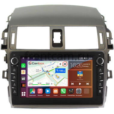 Toyota Corolla (E150) 2006-2013 Canbox H-Line 7833-9061 на Android 10 (4G-SIM, 4/64, DSP, IPS) С крутилками