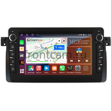 BMW 3 (E46) 1998-2007 Canbox H-Line 7833-9163 на Android 10 (4G-SIM, 4/64, DSP, IPS) С крутилками