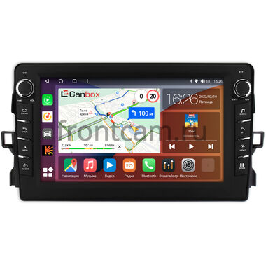 Toyota Auris (2006-2012) Canbox H-Line 7833-9427 на Android 10 (4G-SIM, 4/64, DSP, IPS) С крутилками