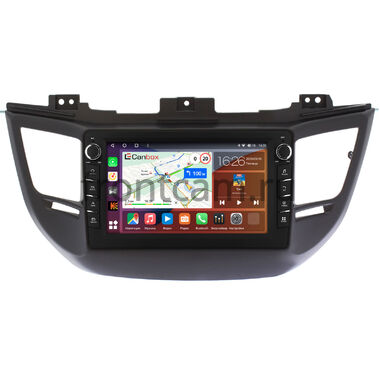 Hyundai Tucson 3 (2015-2018) Canbox H-Line 7834-9-064 на Android 10 (4G-SIM, 6/128, DSP, IPS) С крутилками для авто без камеры