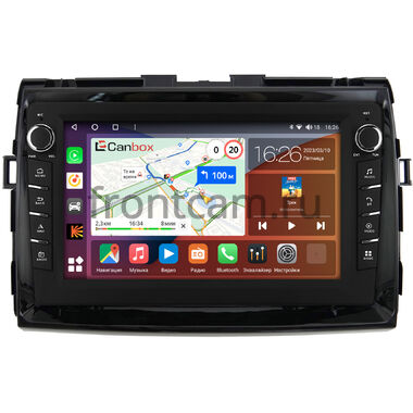 Toyota Estima 3 2006-2016, Previa 3 (XR50) 2006-2019 Canbox H-Line 7834-9-199 на Android 10 (4G-SIM, 6/128, DSP, IPS) С крутилками (глянцевая)