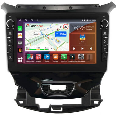 Chevrolet Cruze 2 2015-2019 Canbox H-Line 7834-9-2113 Android 10 (4G-SIM, 6/128, DSP, IPS) С крутилками