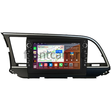 Hyundai Elantra 6 (AD) 2015-2019 (для авто без камеры) Canbox H-Line 7834-9025 на Android 10 (4G-SIM, 6/128, DSP, IPS) С крутилками