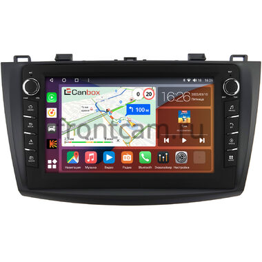 Mazda 3 (BL), Axela 2 (2009-2013) Canbox H-Line 7834-9050 на Android 10 (4G-SIM, 6/128, DSP, IPS) С крутилками