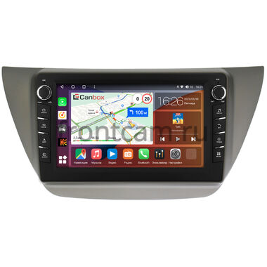 Mitsubishi Lancer 9 2000-2010 (серая) Canbox H-Line 7834-9230 на Android 10 (4G-SIM, 6/128, DSP, IPS) С крутилками