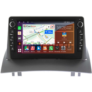 Renault Megane 2 (2002-2009) Canbox H-Line 7834-9231 на Android 10 (4G-SIM, 6/128, DSP, IPS) С крутилками