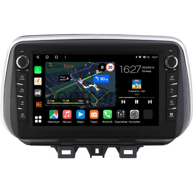 Hyundai Tucson 3 2018-2021 Canbox M-Line 7835-10-0609 на Android 10 (4G-SIM, 2/32, DSP, QLed) С крутилками