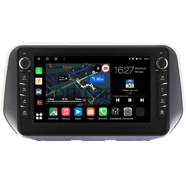 Hyundai Santa Fe 4 2018-2021 Canbox M-Line 7835-10-1137 на Android 10 (4G-SIM, 2/32, DSP, QLed) С крутилками