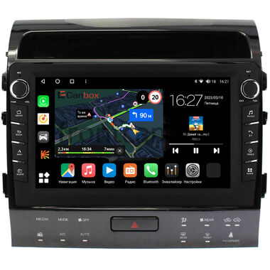 Toyota Land Cruiser 200 2007-2009 для авто с Navi (тип С) Canbox M-Line 7835-10-1201 на Android 10 (4G-SIM, 2/32, DSP, QLed) С крутилками