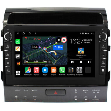 Toyota Land Cruiser 200 2010-2012 для авто с Navi (тип А) Canbox M-Line 7835-10-1203 на Android 10 (4G-SIM, 2/32, DSP, QLed) С крутилками