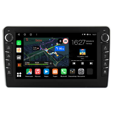 Mitsubishi Outlander (2002-2009) (левый руль) Canbox M-Line 7835-10-1207 на Android 10 (4G-SIM, 2/32, DSP, QLed) С крутилками