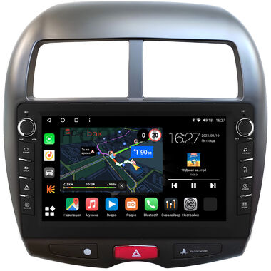 Mitsubishi ASX, Outlander Sport, RVR 3 2010-2019 Canbox M-Line 7835-10-1213 на Android 10 (4G-SIM, 2/32, DSP, QLed) С крутилками