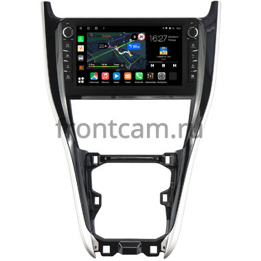 Toyota Harrier 3 (XU60) 2017-2020 Canbox M-Line 7835-10-1227 на Android 10 (4G-SIM, 2/32, DSP, QLed) С крутилками