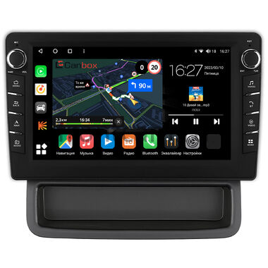 Nissan Primastar 2006-2014 (авто без компьютера) Canbox M-Line 7835-10-1423 на Android 10 (4G-SIM, 2/32, DSP, QLed) С крутилками