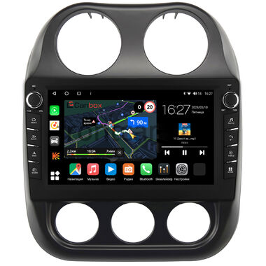 Jeep Compass, Liberty (Patriot) (2009-2016) Canbox M-Line 7835-10-810 на Android 10 (4G-SIM, 2/32, DSP, QLed) С крутилками
