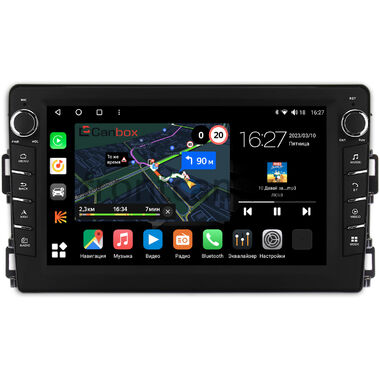 Toyota Allion 2, Premio 2 (T26) 2016-2021 Canbox M-Line 7835-10-0330 на Android 10 (4G-SIM, 2/32, DSP, QLed) С крутилками