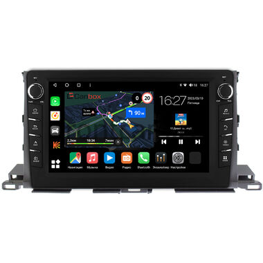 Toyota Highlander 3 (U50) 2013-2019 Canbox M-Line 7835-1035 на Android 10 (4G-SIM, 2/32, DSP, QLed) С крутилками