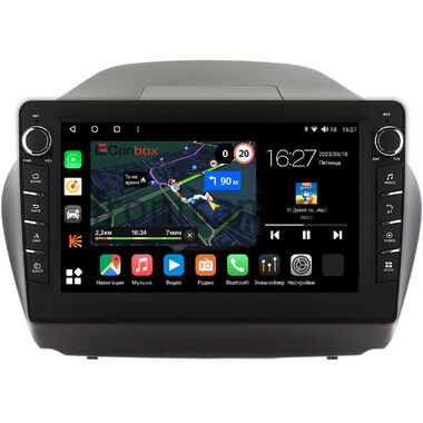 Hyundai ix35, Tucson 2 2009-2015 Canbox M-Line 7835-1042 на Android 10 (4G-SIM, 2/32, DSP, QLed) С крутилками (для авто с камерой)