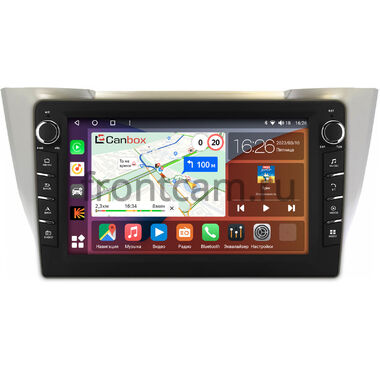 Toyota Harrier 2 (XU30) 2003-2013 Canbox H-Line 7836-10-496 на Android 10 (4G-SIM, 4/32, DSP, QLed) С крутилками