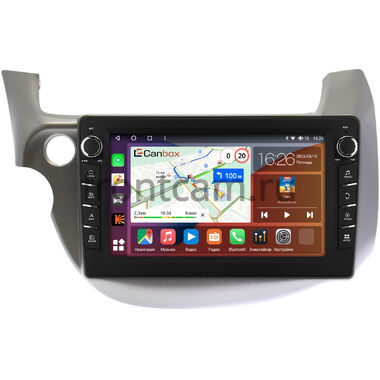 Honda Jazz 2 (2008-2014) (левый руль) Canbox H-Line 7836-1067 на Android 10 (4G-SIM, 4/32, DSP, QLed) С крутилками