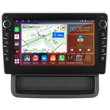 Nissan Primastar 2006-2014 (авто без компьютера) Canbox H-Line 7837-10-1423 на Android 10 (4G-SIM, 4/64, DSP, QLed) С крутилками