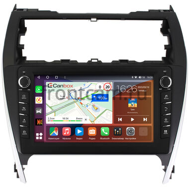 Toyota Camry XV50 (2011-2014) (авто из USA) Canbox H-Line 7837-10-466 на Android 10 (4G-SIM, 4/64, DSP, QLed) С крутилками