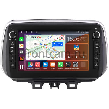Hyundai Tucson 3 2018-2021 Canbox H-Line 7838-10-0609 на Android 10 (4G-SIM, 6/128, DSP, QLed) С крутилками