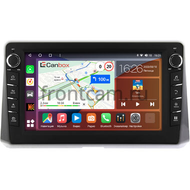Toyota Corolla (E210), Corolla Cross 2018-2024 Canbox H-Line 7838-1078 на Android 10 (4G-SIM, 6/128, DSP, QLed) С крутилками