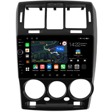 Hyundai Getz 2002-2011 (черная) Canbox M-Line 7840-9-1321 на Android 10 (4G-SIM, 2/32, DSP, QLed)