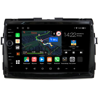 Toyota Estima 3 2006-2016, Previa 3 (XR50) 2006-2019 Canbox M-Line 7840-9-199 на Android 10 (4G-SIM, 2/32, DSP, QLed) (глянцевая)