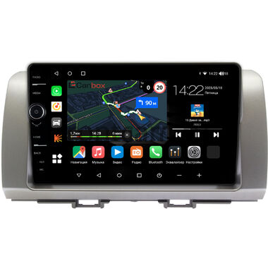 Toyota bB 2 2005-2016 (серебристая) Canbox M-Line 7840-9-396 на Android 10 (4G-SIM, 2/32, DSP, QLed)