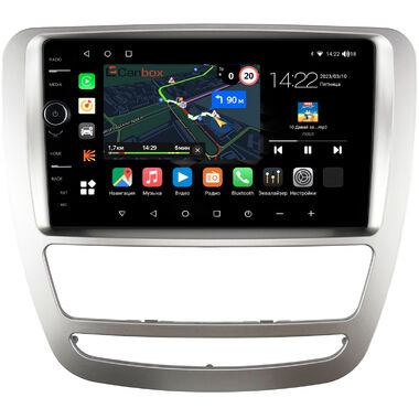 Sollers ST6 2023-2024 (серебряная) Canbox M-Line 7840-9-4282 на Android 10 (4G-SIM, 2/32, DSP, QLed)