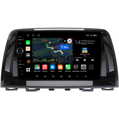 Mazda 6 (GJ) 2012-2015 Canbox M-Line 7840-9-435 на Android 10 (4G-SIM, 2/32, DSP, QLed)