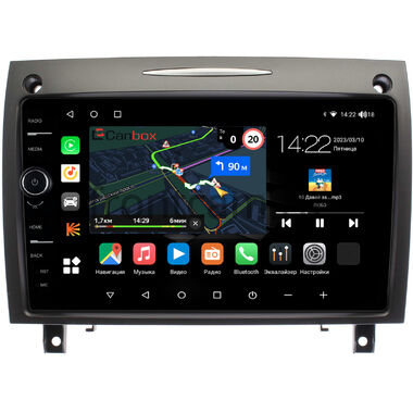 Mercedes-Benz SLK (r171) 2004-2011 Canbox M-Line 7840-9-BE045N на Android 10 (4G-SIM, 2/32, DSP, QLed)