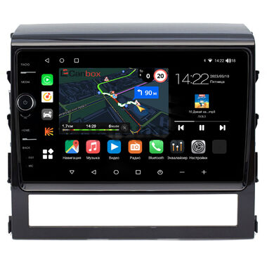 Toyota Land Cruiser 200 (2015-2021) Canbox M-Line 7840-9047 на Android 10 (4G-SIM, 2/32, DSP, QLed)